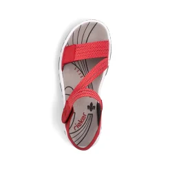 Rieker Damen Trekkingsandalen kirschrot