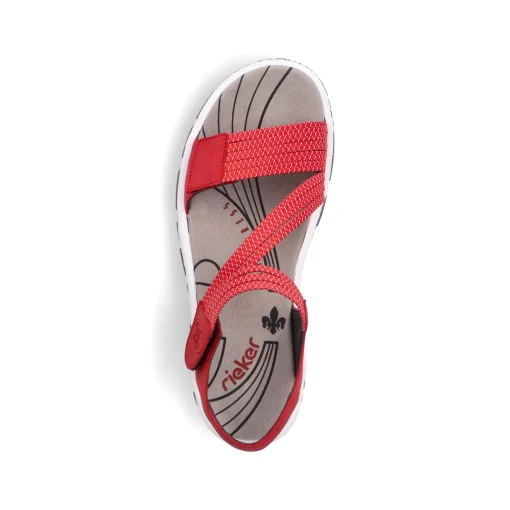 Rieker Damen Trekkingsandalen kirschrot