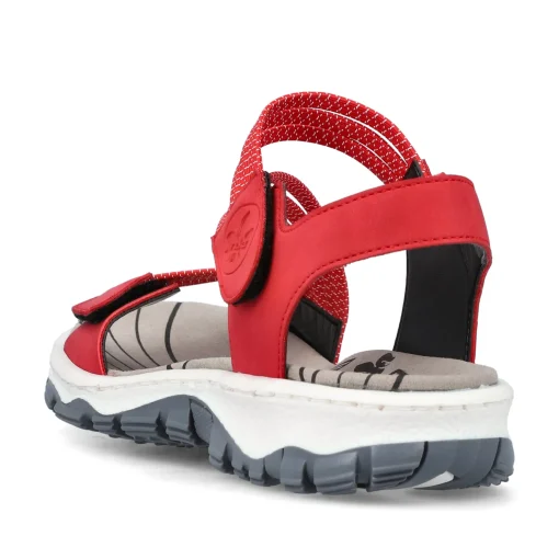 Rieker Damen Trekkingsandalen kirschrot