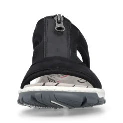 Rieker Damen Trekkingsandalen tiefschwarz