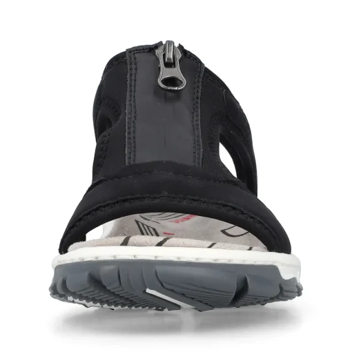 Rieker Damen Trekkingsandalen tiefschwarz