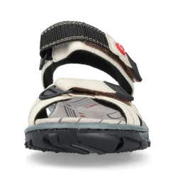 Rieker Damen Trekkingsandalen perlweiß