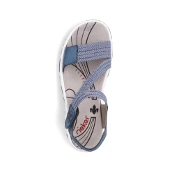 Rieker Damen Trekkingsandalen californiablau