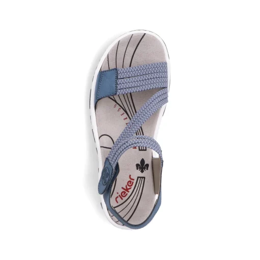 Rieker Damen Trekkingsandalen californiablau