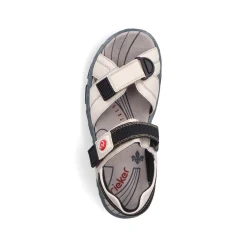 Rieker Damen Trekkingsandalen perlweiß