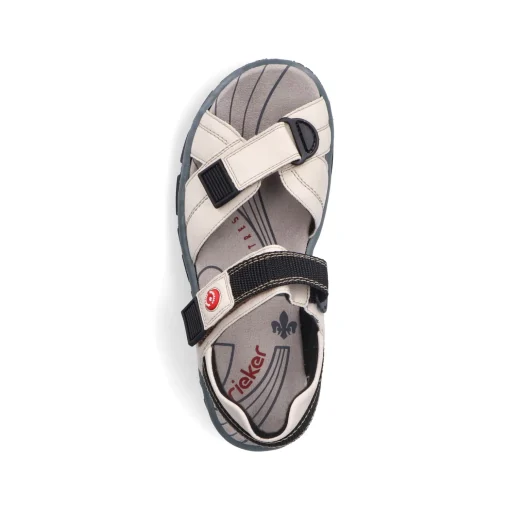 Rieker Damen Trekkingsandalen perlweiß