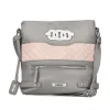 Rieker Handtasche mondgrau-altrosa