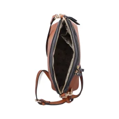 Rieker Handtasche nougatbraun-schwarz