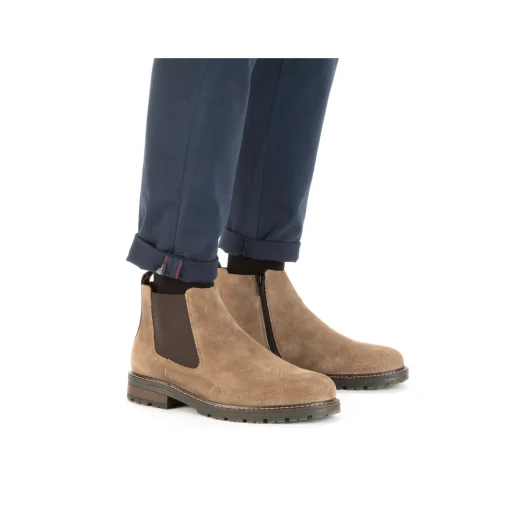 Rieker Herren Chelsea Boots sandbeige