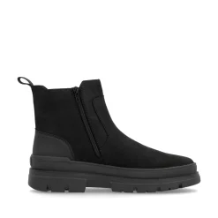 Rieker Herren Chelsea Boots stahlschwarz