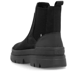 Rieker Herren Chelsea Boots stahlschwarz