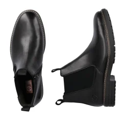 Rieker Herren Chelsea Boots stahlschwarz