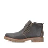 Rieker Herren Kurzstiefel schwarzbraun