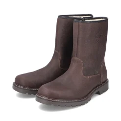 Rieker Herren Kurzstiefel schwarzbraun