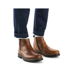 Rieker Herren Kurzstiefel kastanienbraun