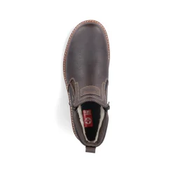 Rieker Herren Kurzstiefel schwarzbraun