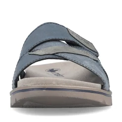 Rieker Herren Pantoletten schieferblau