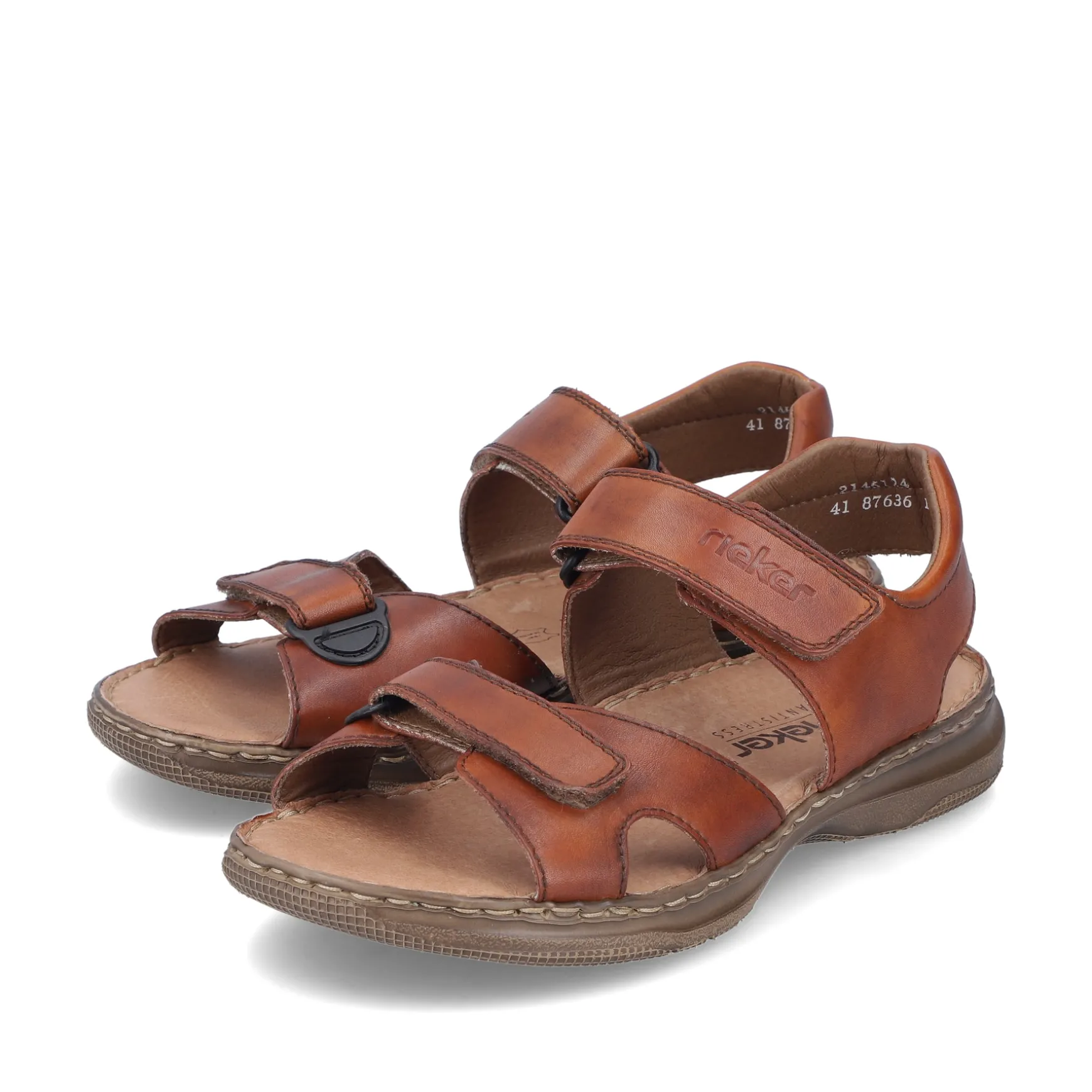 Rieker Herren Sandalen nussbraun