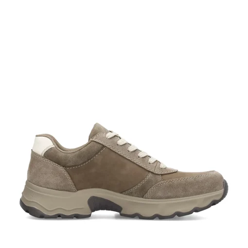 Rieker Herren Schnürschuhe hellbraun
