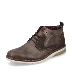 Rieker Herren Schnürschuhe graubraun