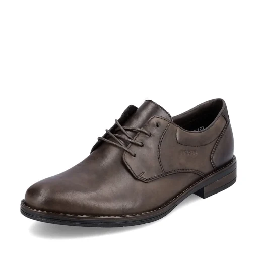 Rieker Herren Schnürschuhe dunkelbraun