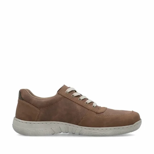 Rieker Herren Schnürschuhe nougatbraun