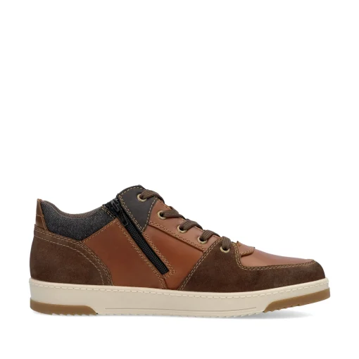Rieker Herren Schnürschuhe fuchsbraun