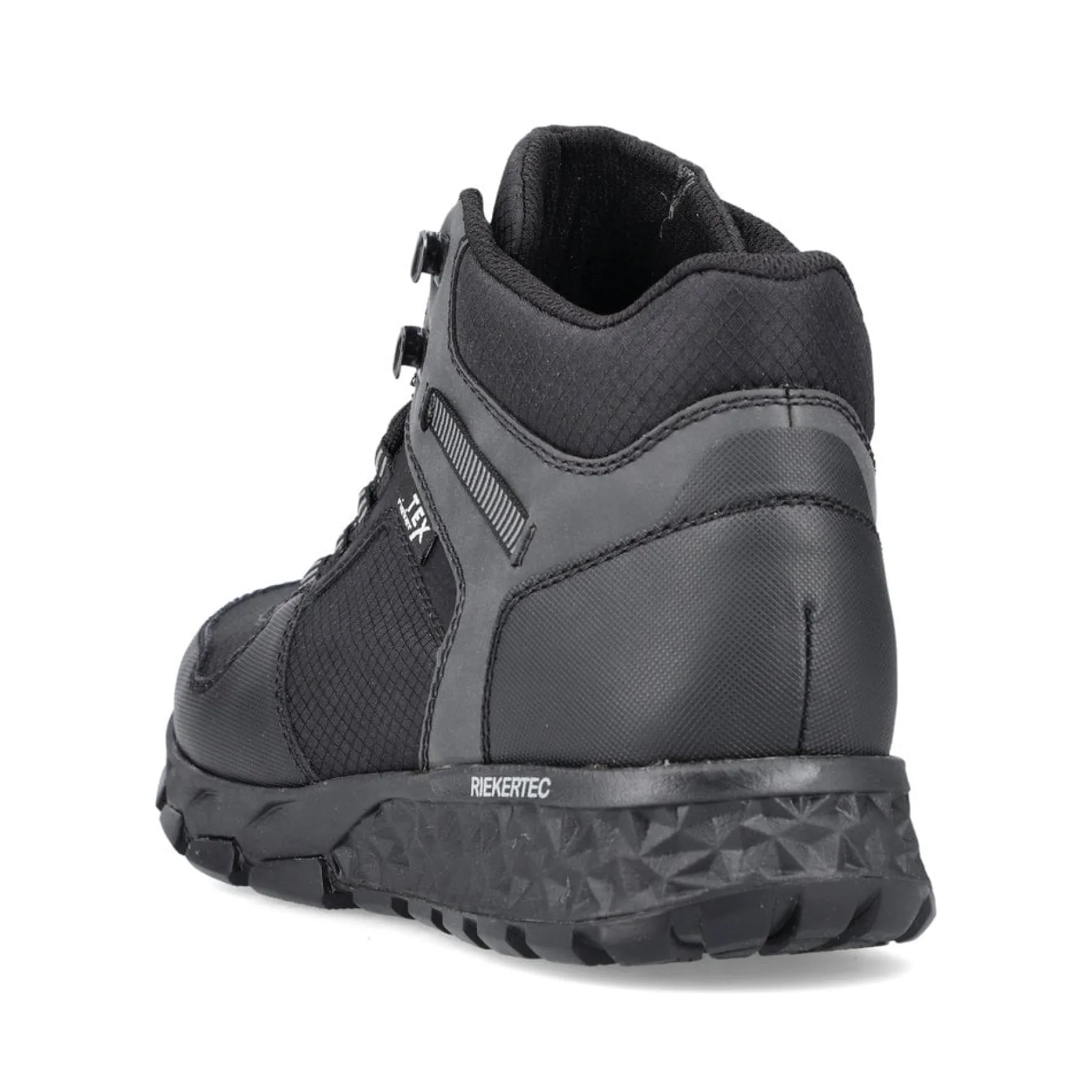 Rieker Herren Schnürschuhe tiefschwarz