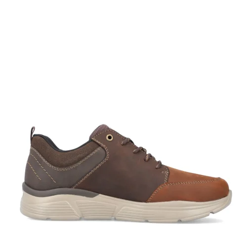 Rieker Herren Schnürschuhe fuchsbraun