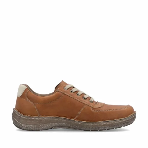Rieker Herren Schnürschuhe karamellbraun