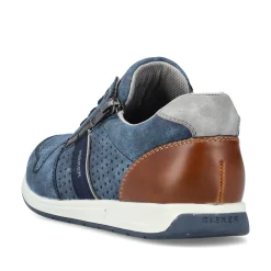 Rieker Herren Schnürschuhe himmelblau