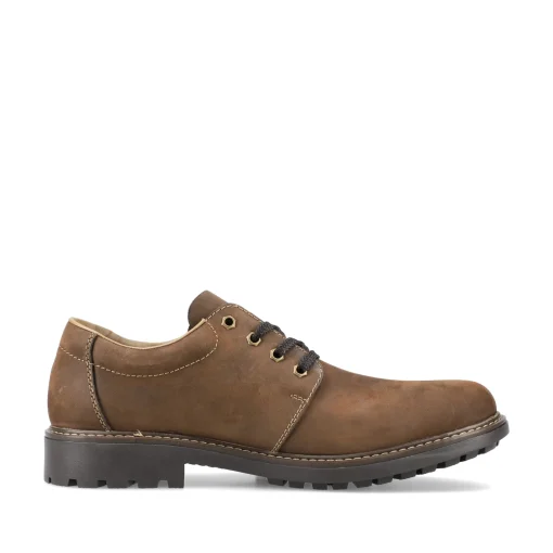 Rieker Herren Schnürschuhe kaffeebraun