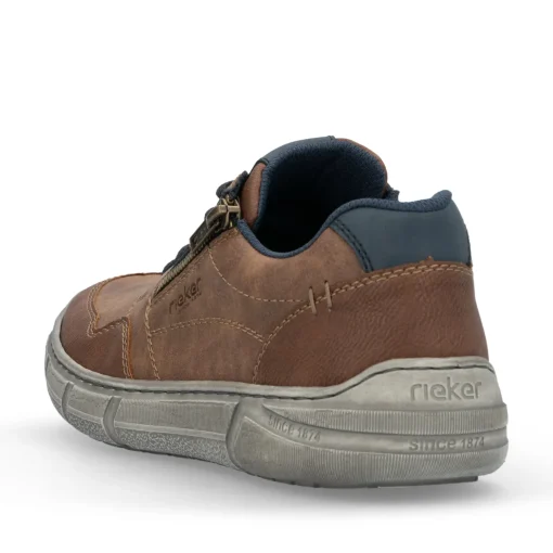 Rieker Herren Schnürschuhe kaffeebraun