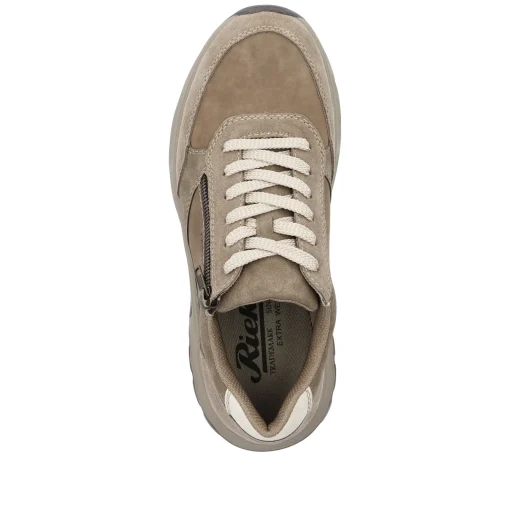 Rieker Herren Schnürschuhe hellbraun