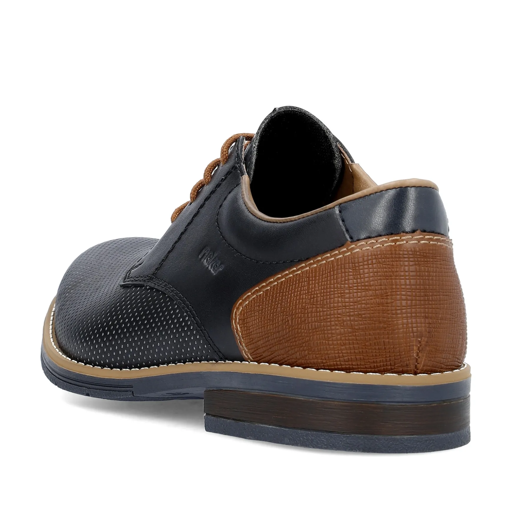 Rieker Herren Schnürschuhe marineblau