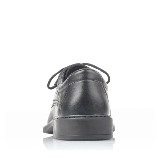 Rieker Herren Schnürschuhe nachtschwarz