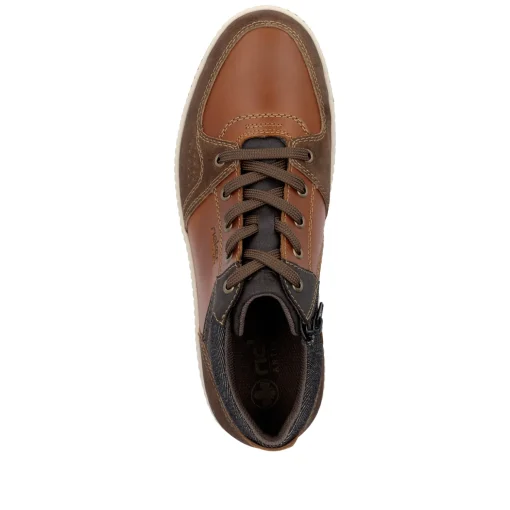 Rieker Herren Schnürschuhe fuchsbraun