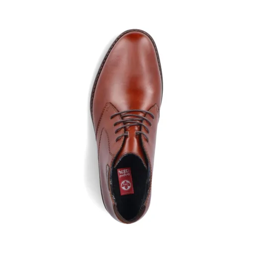 Rieker Herren Schnürschuhe fuchsbraun