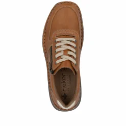 Rieker Herren Schnürschuhe karamellbraun