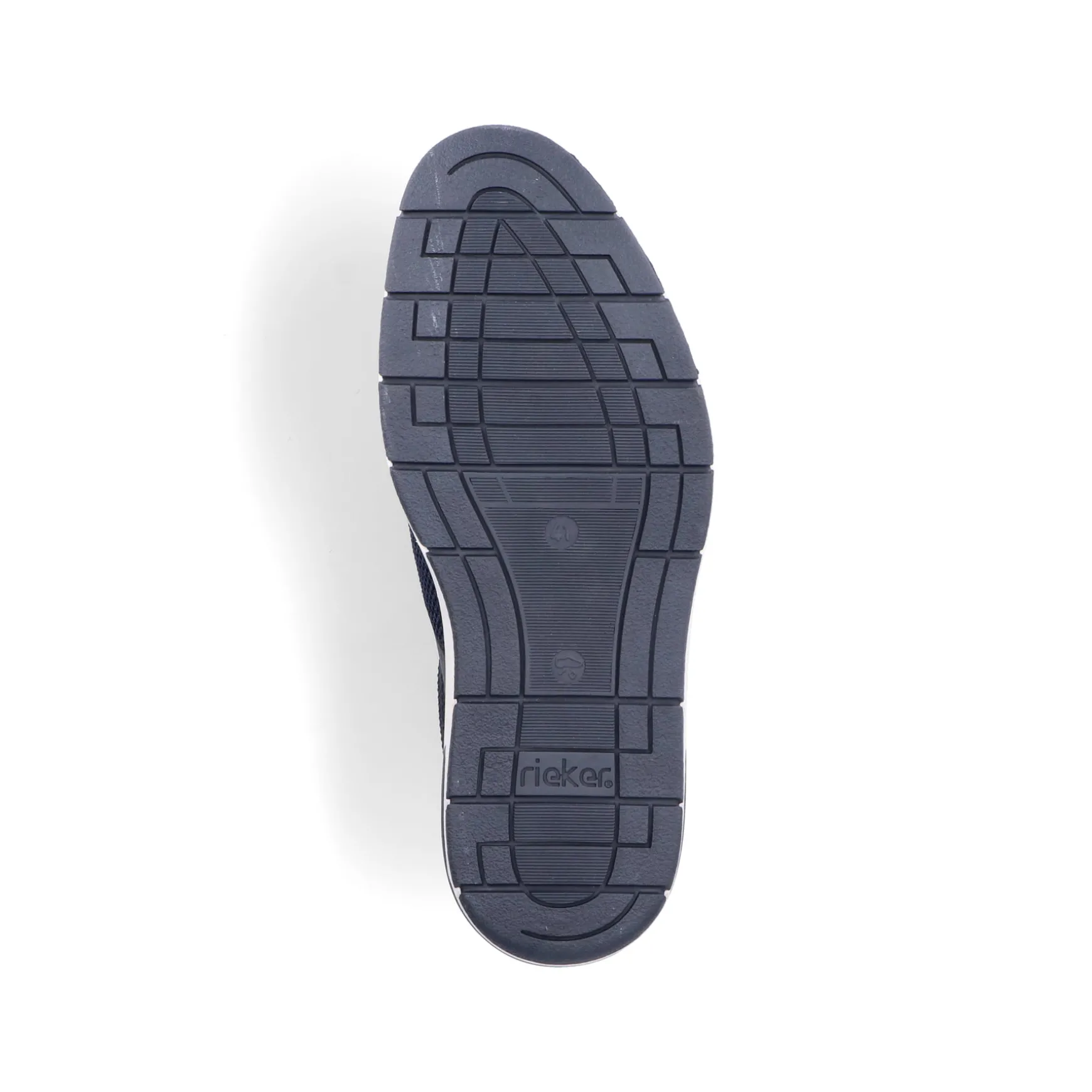 Rieker Herren Schnürschuhe azurblau