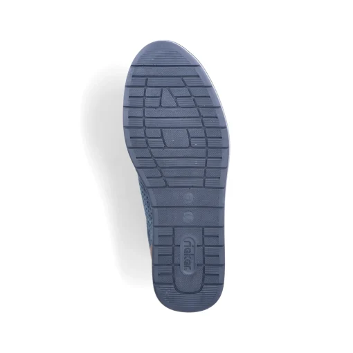 Rieker Herren Schnürschuhe himmelblau
