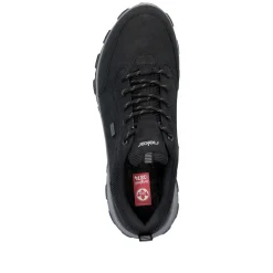 Rieker Herren Schnürschuhe urbanschwarz