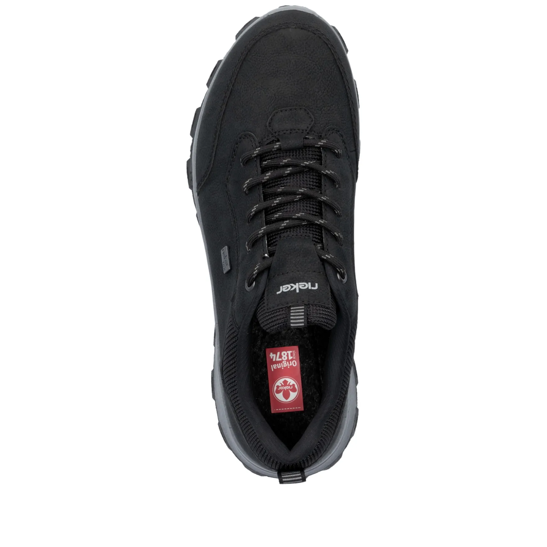 Rieker Herren Schnürschuhe urbanschwarz