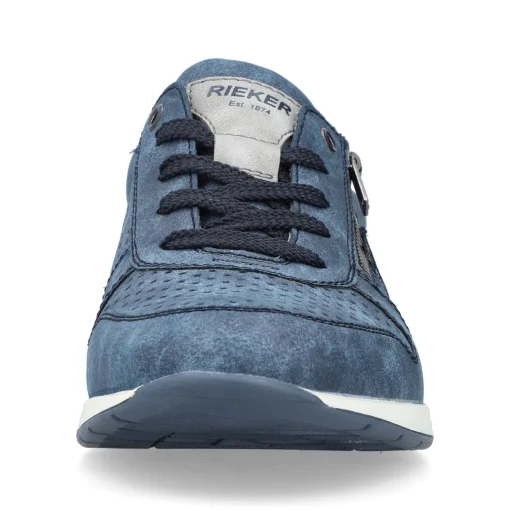 Rieker Herren Schnürschuhe himmelblau