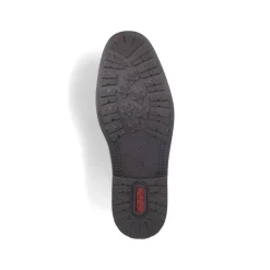 Rieker Herren Schnürschuhe glanzschwarz
