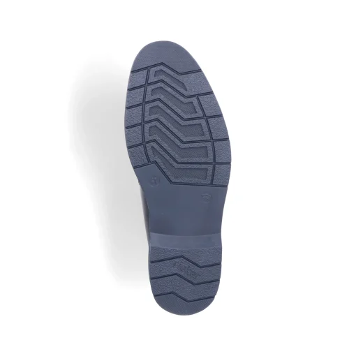 Rieker Herren Schnürschuhe glanzschwarz
