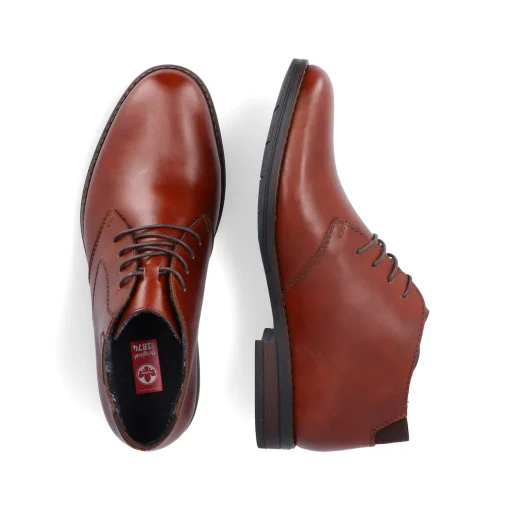 Rieker Herren Schnürschuhe fuchsbraun