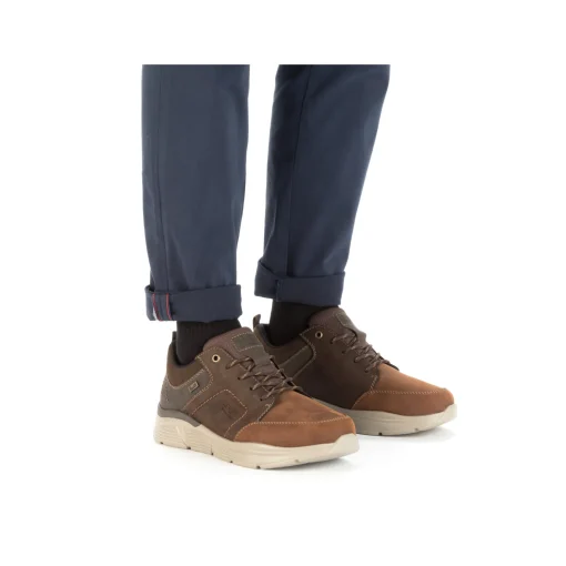 Rieker Herren Schnürschuhe fuchsbraun