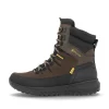Rieker Herren Schnürstiefel holzbraun-schwarz