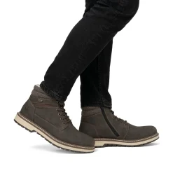 Rieker Herren Schnürstiefel espressobraun